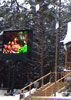 Full color LED video screen in Veliky Ustjug