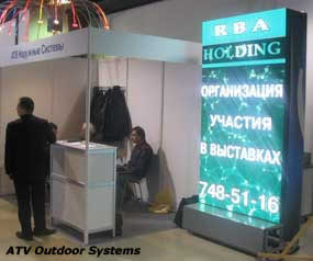 Vertical SMD video sign