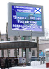 A new full color LED screen in Severodvinsk