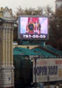 Full color video LED screen on Sofiyskaya emb.