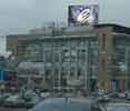 Giant LED video screen for giant shopping mall in Moscow