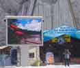 ATV Outdoor Systems installed two video LED screens in Sochi at Krasnaya Polyana ski resort