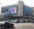 Светодиодный экран на фасаде ТРК "Сокол" в Ростове-на-Дону